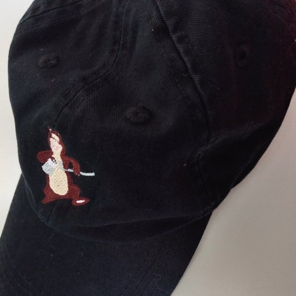 A&W Rootbeer Embroidered Hats EUC Set Of 2 Orange Black - Picture 7 of 12